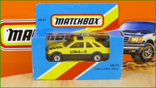 Angličák Autíčko Matchbox MB 55 - Ford Sierra XR4x4