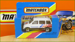 Angličák Autíčko Matchbox MB 64 - Chrysler Caravan