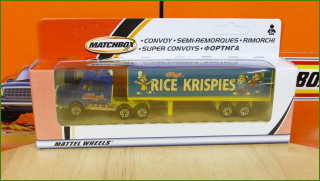 Model Matchbox Convoy Scania T142 - Rice Krispies