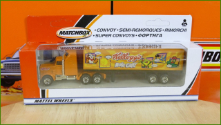 Model Matchbox Convoy Kenworth Aerodyne - Kellogg´s Role Call