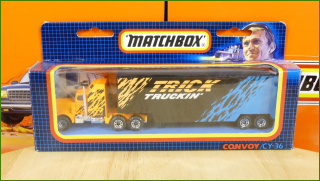 Model Matchbox Convoy CY-36 - Kenworth - Trick Truckin´ Trailer