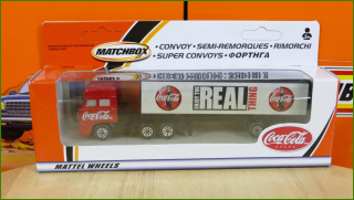 Model Matchbox Convoy DAF - Coca-Cola Enjoy The Real Thing