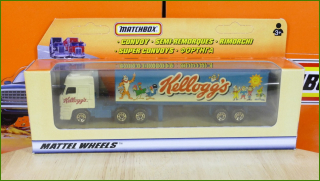 Model Matchbox Convoy DAF 3300 Space Cab - Kellogg´s