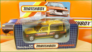 Model Autíčka Matchbox Superkings - K-90 - Matra Rancho