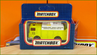 Autíčko Angličák Matchbox MB-50 - Mack Auxiliary Power Truck