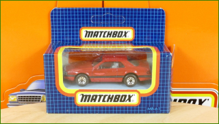 Autíčko Angličák Matchbox MB-61 - ´87 T Bird Turbo Coupé