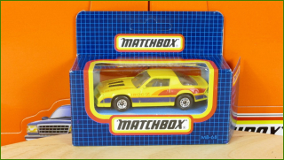 Anglilčák Matchbox Autíčko (Made in Macau) MB-68 - Camaro Iroc-Z