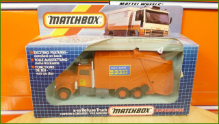 Anglilčák Matchbox Autíčko K-111 - Superkings - Refuse Truck
