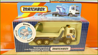 Anglilčák Matchbox Autíčko K-140 - Superkings - Leyland Car Recovery