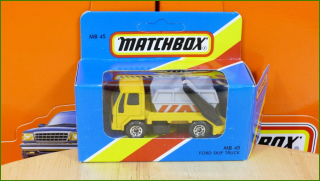 Matchbox Model Autíčka MB45 - Ford Skip Truck