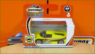 Matchbox Model Autíčka Hero-City No.69 - Ferrari F50