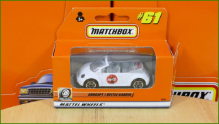 Matchbox Model Autíčka No.61 - Concept 1 Beetle Cabrio