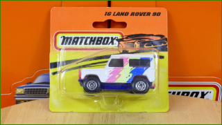 Matchbox Model Autíčka No.16 - Land Rover 90
