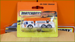 Matchbox Model Autíčka No.18 - Fire Truck