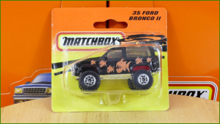 Matchbox Model Autíčka No.35 - Ford Bronco II