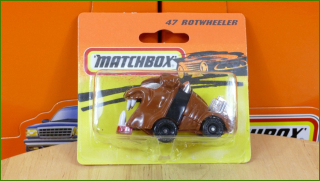 Matchbox Model Autíčka No.47 - Rotwheeler