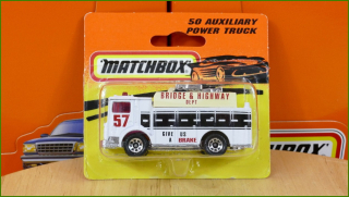 Matchbox Model Autíčka No.50 - Auxiliary Power Truck
