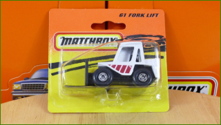 Matchbox Model Autíčka No.61 - Fork Lift