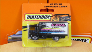 Matchbox Model Autíčka No.62 - Volvo Container Truck
