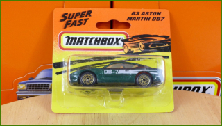 Matchbox Model Autíčka No.63 - Aston Martin DB7