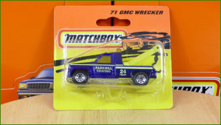 Matchbox Model Autíčka No.71 - GMC Wrecker