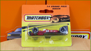 Matchbox Model Autíčka No.14 - Grand Prix Racer (neotevřeno)