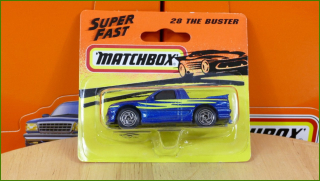 Matchbox Model Autíčka (Made in China) No.28 - The Buster (neotevřeno)