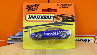 Matchbox Model Autíčka (Made in China) No.41 - Ferrari 456GT (neotevřeno)