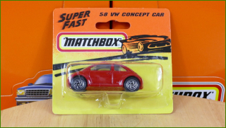 Matchbox Model Autíčka (Made in Thailand) No.58 - VW Concept Car (neotevřeno)