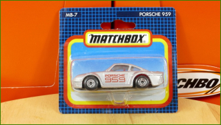Matchbox Model Autíčka (Made in Thailand) MB-7 - Porsche 959