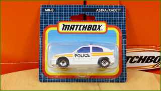 Matchbox Model Autíčka (Made in China) MB-8 - Opel Kadett Gsi