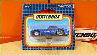 Matchbox Model Autíčka (Made in Thailand) MB-15 - Corvette GS