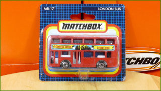 Matchbox Model Autíčka (Made in China) MB-17 - London Bus 