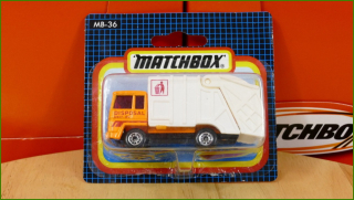 Matchbox Model Autíčka (Made in China) MB-36 - Refuse Truck
