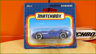 Matchbox Model Autíčka (Made in China) MB-41 - Sunburner