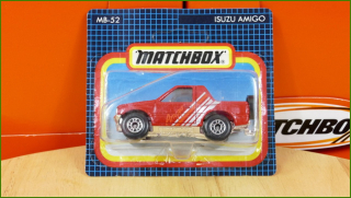 Matchbox Model Autíčka (Made in Thailand) MB-52 - Isuzu Amigo