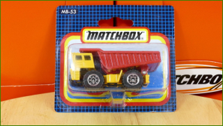 Matchbox Model Autíčka (Made in China) MB-53 - Dump Truck