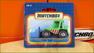 Matchbox Model Autíčka (Made in Thailand) MB-61 - Fork Lift Truck