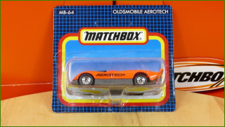 Matchbox Model Autíčka (Made in Thailand) MB-64 - Oldsmobile Aerotech
