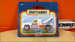 Matchbox Model Autíčka (Made in Thailand) MB-71 - GMC Wrecker