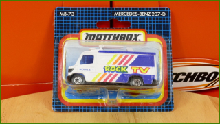 Matchbox Model Autíčka (Made in Thailand) MB-73 - Mercedes-Benz 207-D