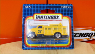 Matchbox Model Autíčka (Made in Thailand) MB-74 - Ford Utility Truck