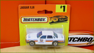 Matchbox Model Autíčka (Made in Thailand) No.1 - Jaguar XJ6