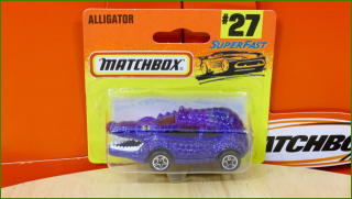 Matchbox Model Autíčka (Made in China) No.27 - Alligator