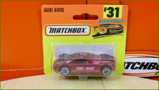 Matchbox Model Autíčka (Made in Thailand) No.31 - Audi Avus