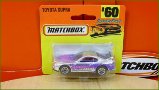 Matchbox Autíčko (Made in Thailand) No.60 - Toyota Supra
