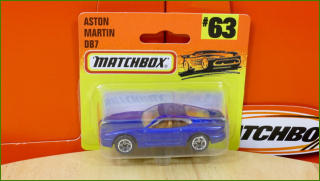 Matchbox Autíčko (Made in Thailand) No.63 - Aston Martin DB7