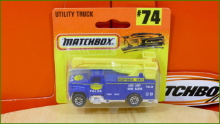 Matchbox Autíčko (Made in China) No.74 - Utility Truck
