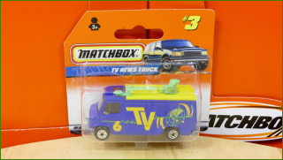Matchbox Autíčko (Made in China) No.3 - TV News Truck