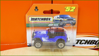 Matchbox Autíčko (Made in China) No.52 - Jeep 4x4
